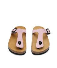 DOCKSTEPS VEGA  Sandalia de dedo en piel de ante rosa - Zapatos Mujer - 3