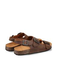 DOCKSTEPS VEGA 2288 Sandalia franciscana de piel marron oscuro - Zapatos Hombre - 4