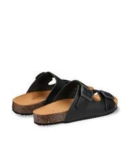DOCKSTEPS VEGA 2286 Sandalia de piel con doble hebilla negro - Zapatos Hombre - 4