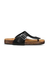 DOCKSTEPS VEGA 2284 Sandalia de dedo en piel con hebilla negro - Zapatos Hombre - 2