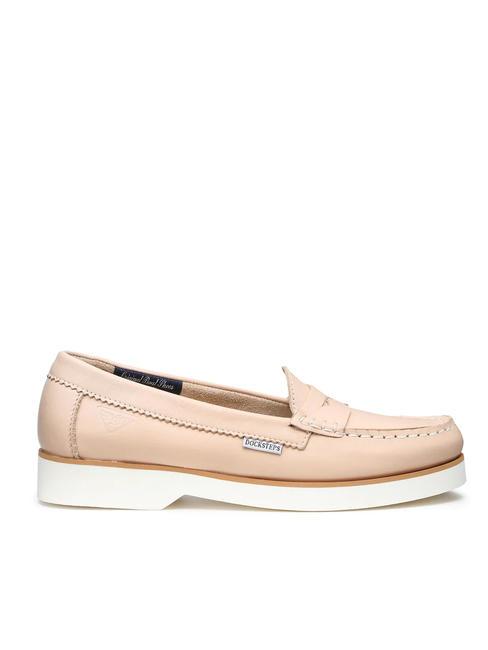 LOMA 1510 Zapato náutico de piel crema - Zapatos Mujer