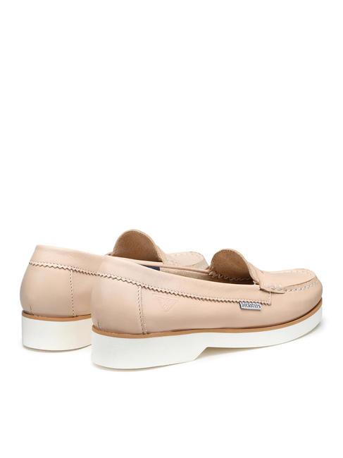 LOMA 1510 Zapato náutico de piel crema - Zapatos Mujer