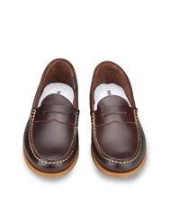 DOCKSTEPS PRO-SAILING 005 Mocas&iacute;n de piel marr&oacute;n - Zapatos Hombre - 3