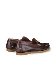 DOCKSTEPS PRO-SAILING 005 Mocas&iacute;n de piel marr&oacute;n - Zapatos Hombre - 4