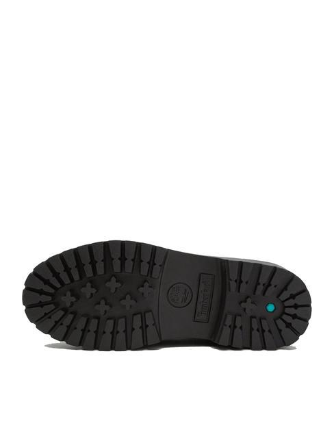 STONE STREET PLATFORM WP Bot&iacute;n de piel impermeable Jetblack - Zapatos Mujer