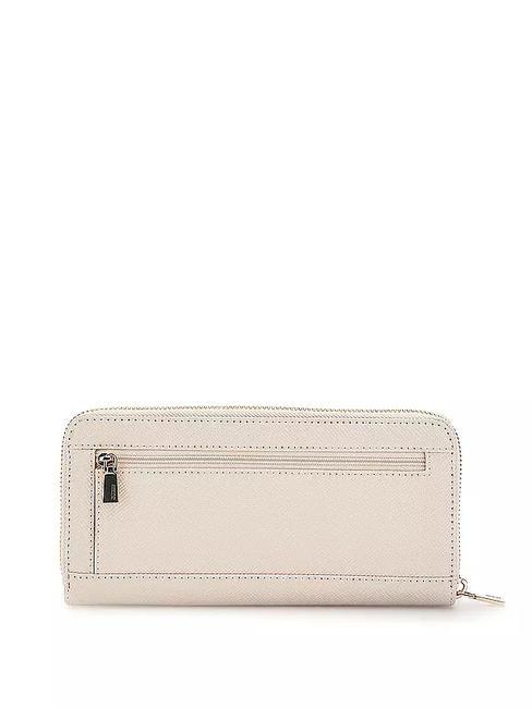 LAUREL Cartera con cremallera alrededor STONE - Carteras Mujer