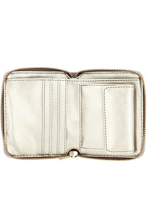 LAUREL Cartera peque&ntilde;a con cremallera palo de rosa - Carteras Mujer