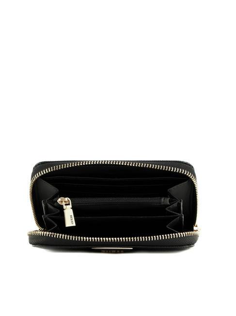 LAUREL Cartera mediana con cremallera NEGRO - Carteras Mujer