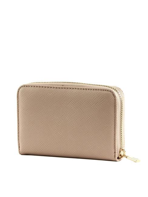 LAUREL Cartera mediana con cremallera palo de rosa - Carteras Mujer