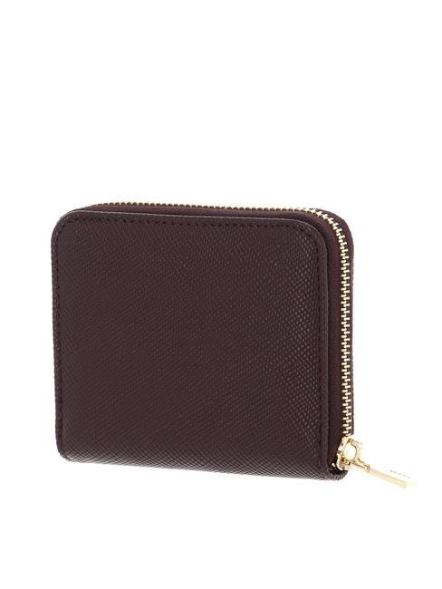LAUREL Cartera peque&ntilde;a con cremallera ciruela - Carteras Mujer