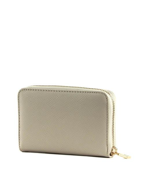 LAUREL Cartera mediana con cremallera STONE - Carteras Mujer