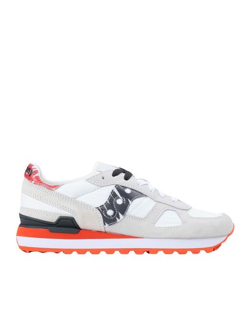 SHADOW ORIGINAL Zapatillas de ante blanco negro - Zapatos Hombre