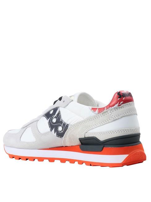 SHADOW ORIGINAL Zapatillas de ante blanco negro - Zapatos Hombre