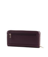 GUESS LAUREL Cartera con cremallera alrededor ciruela - Carteras Mujer - 3