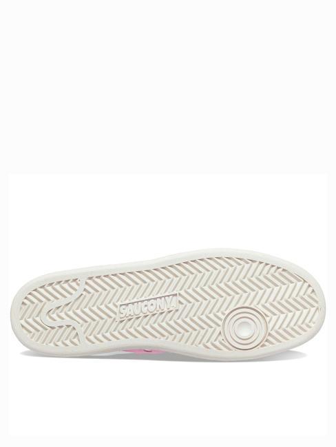 JAZZ COURT Zapatillas de piel blanco/rosa - Zapatos Hombre