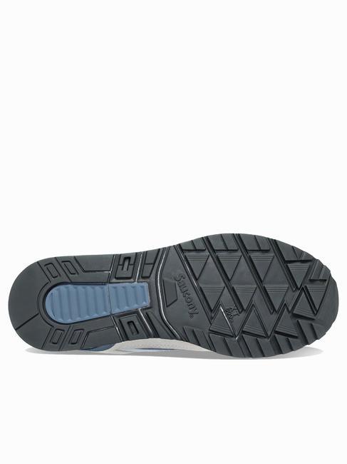 SHADOW 6000 Zapatillas de piel de ante blanco Blanco - Zapatos Hombre