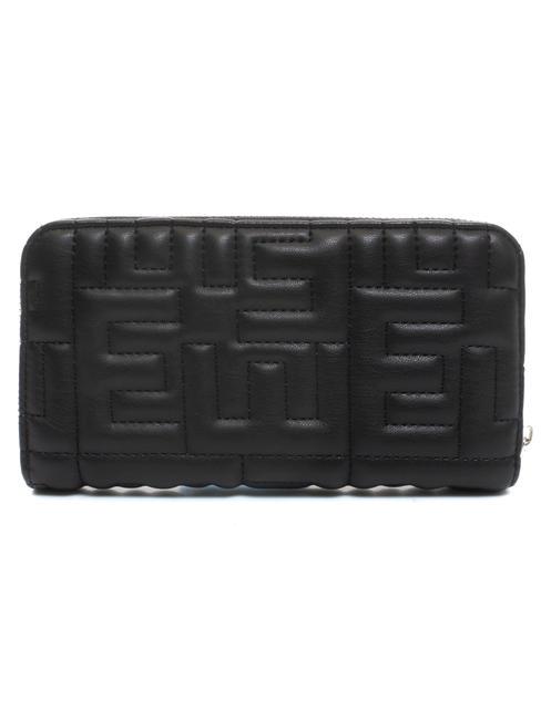 POLLY Cartera con cremallera alrededor negro - Carteras Mujer