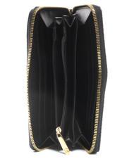 ERMANNO SCERVINO EBA SOFT Cartera con cremallera alrededor negro - Carteras Mujer - 2