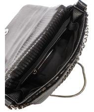 ERMANNO SCERVINO PAOLA SEQUIN Microbolso de hombro negro - Bolsos Mujer - 4