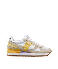 SAUCONY SHADOW ORIGINAL Zapatillas blanco amarillo - Zapatos Mujer - 2