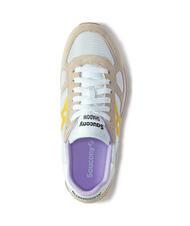 SAUCONY SHADOW ORIGINAL Zapatillas blanco amarillo - Zapatos Mujer - 4