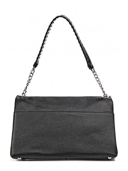 NAOMI Bolso bandolera de piel negro - Bolsos Mujer
