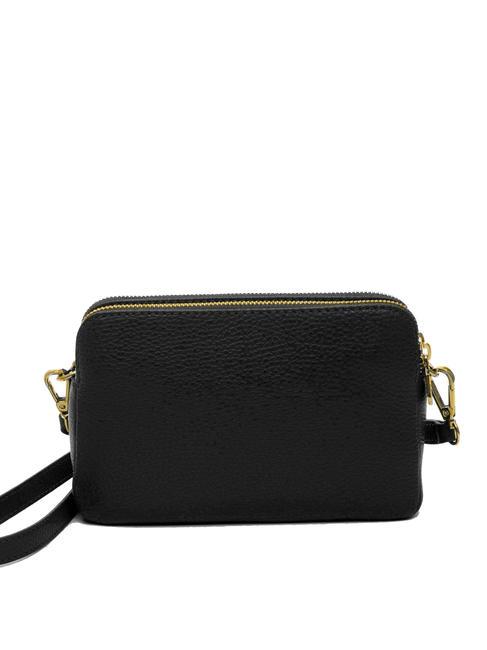 TIFFANY KATE Mini bolso bandolera de piel negro - Bolsos Mujer