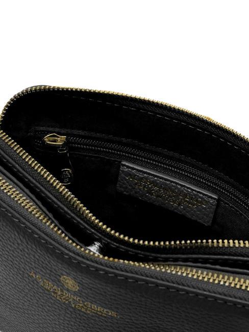 TIFFANY KATE Mini bolso bandolera de piel negro - Bolsos Mujer