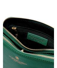 SPALDING TIFFANY KATE Mini bolso bandolera de piel verde oscuro - Bolsos Mujer - 5