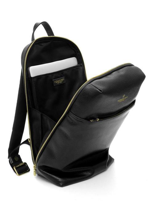 TIFFANY JANE Mochila de piel para pc de 15,6" negro - Mochilas para port&aacute;til