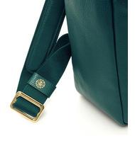 SPALDING TIFFANY JANE Mochila de piel para pc de 15,6" verde oscuro - Mochilas para port&aacute;til - 4