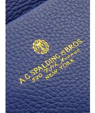 SPALDING TIFFANY Malet&iacute;n de piel para soporte de pc de 14" azul - Maletines de Trabajo - 5
