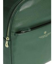SPALDING TIFFANY Mochila peque&ntilde;a de piel verde oscuro - Bolsos Mujer - 4