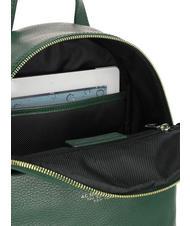 SPALDING TIFFANY Mochila peque&ntilde;a de piel verde oscuro - Bolsos Mujer - 5