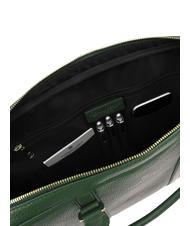 SPALDING TIFFANY Malet&iacute;n de piel para port&aacute;til de 15" verde oscuro - Maletines de Trabajo - 6