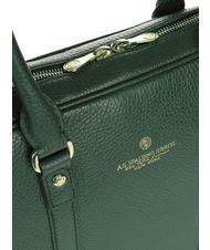 SPALDING TIFFANY Malet&iacute;n de piel para soporte de pc de 14" verde oscuro - Maletines de Trabajo - 4