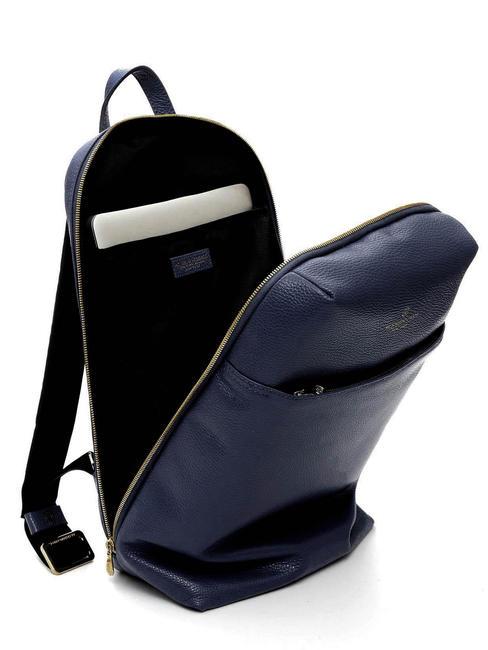 TIFFANY JANE Mochila de piel para pc de 15,6" azul - Mochilas para port&aacute;til