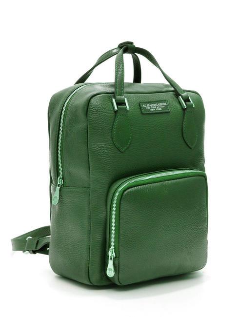 BENNY TOURIST Mochila de cuero c&eacute;sped verde - Bolsos Mujer