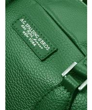 SPALDING BENNY TOURIST Mochila de cuero c&eacute;sped verde - Bolsos Mujer - 4