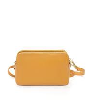SPALDING TIFFANY KATE Mini bolso bandolera de piel mostaza - Bolsos Mujer - 3