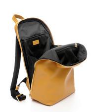 SPALDING TIFFANY JANE Mochila de piel para pc de 15,6" mostaza - Mochilas para port&aacute;til - 4