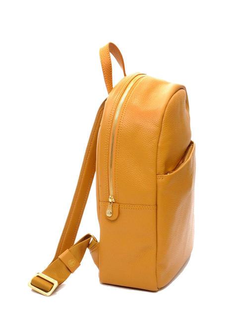 TIFFANY Mochila de piel para port&aacute;til mostaza - Bolsos Mujer