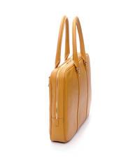 SPALDING TIFFANY Malet&iacute;n de piel para port&aacute;til de 15" mostaza - Maletines de Trabajo - 2
