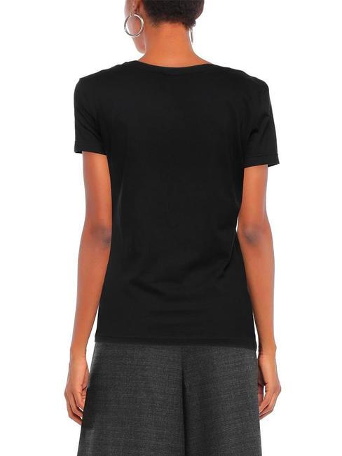 LOGO MIRROR Camiseta de algod&oacute;n negro - camiseta
