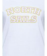 NORTH SAILS LOGO PRINT Camiseta de algodón blanco - camiseta - 4