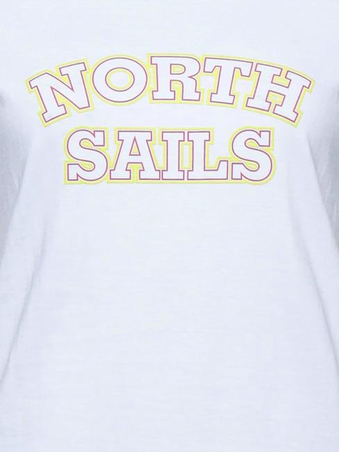 LOGO PRINT Camiseta de algodón blanco - camiseta