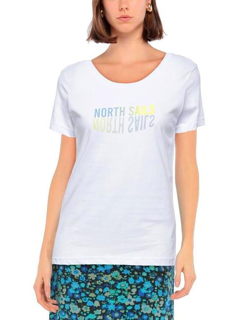 LOGO MIRROR Camiseta de algodón blanco - camiseta