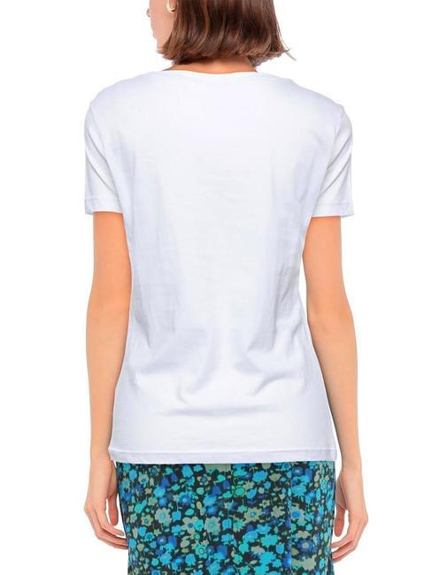 LOGO MIRROR Camiseta de algodón blanco - camiseta