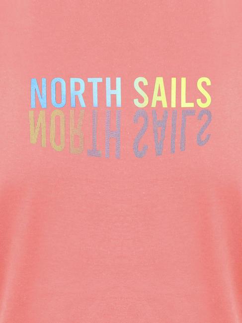 LOGO MIRROR Camiseta de algodón rosa - camiseta