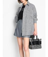 ARMANI EXCHANGE LOGO ALL OVER Bolso pequeño con bandolera beige/negro - Bolsos Mujer - 7